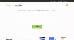 Desktop Screenshot of mailsmartlogistics.com